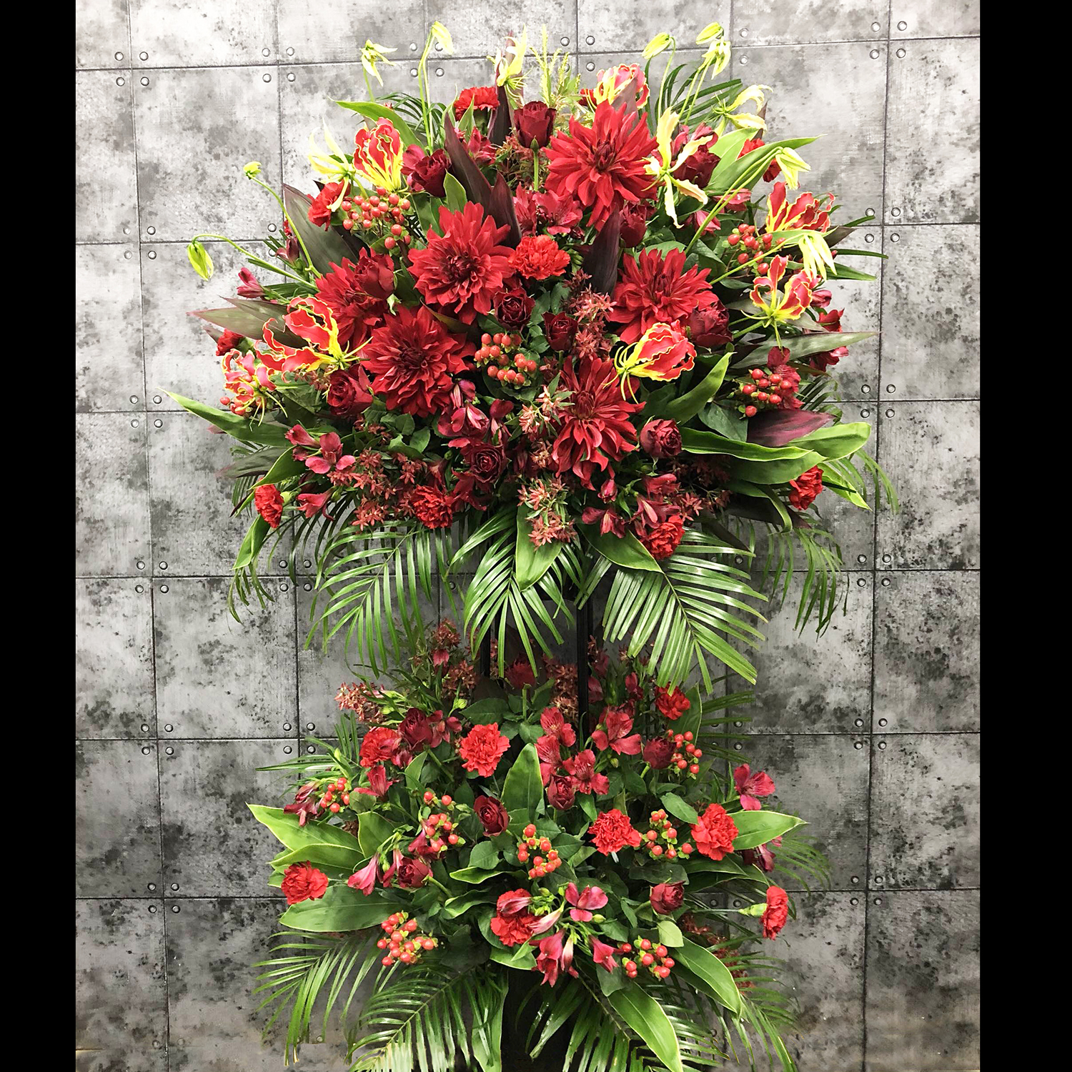 スタンド花　2段