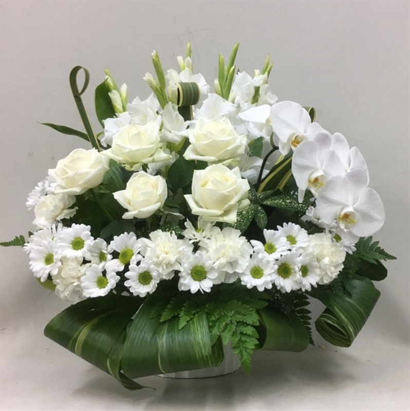 【御供】エターナルリング_胡蝶蘭のアレンジメント_60_DS-OS