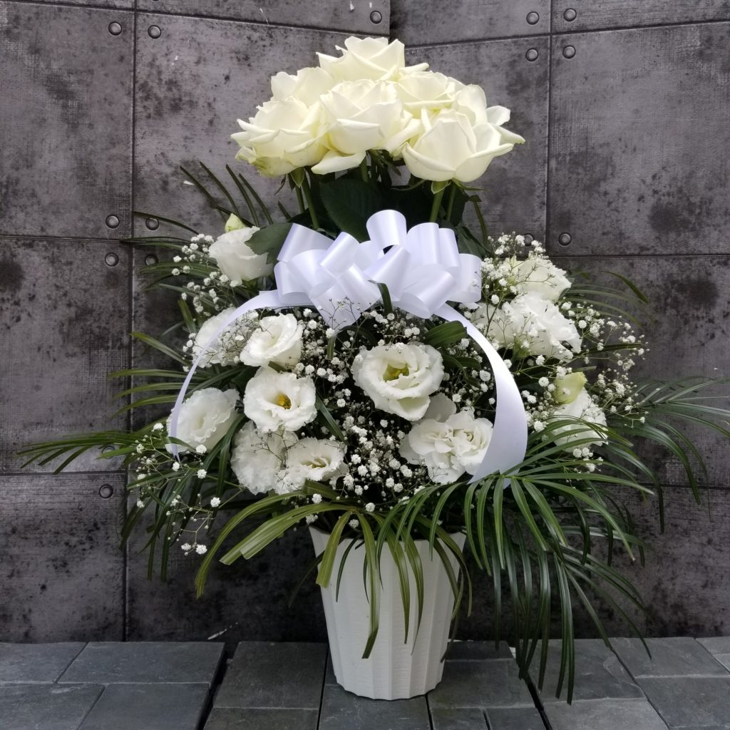 【御供】バラのトピアリーアレンジメントW_55_DS-OS