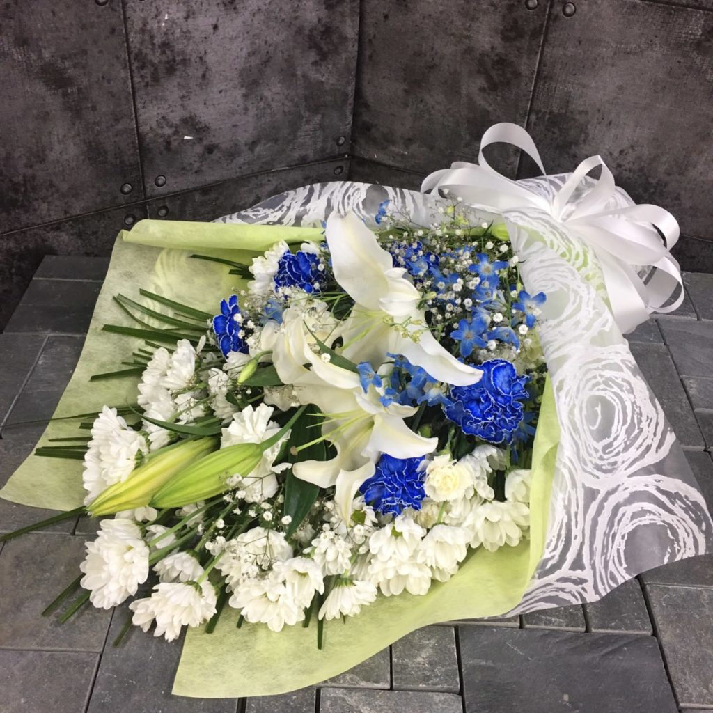 【御供】ユリとカーネーションの花束WB_70_SP-OS