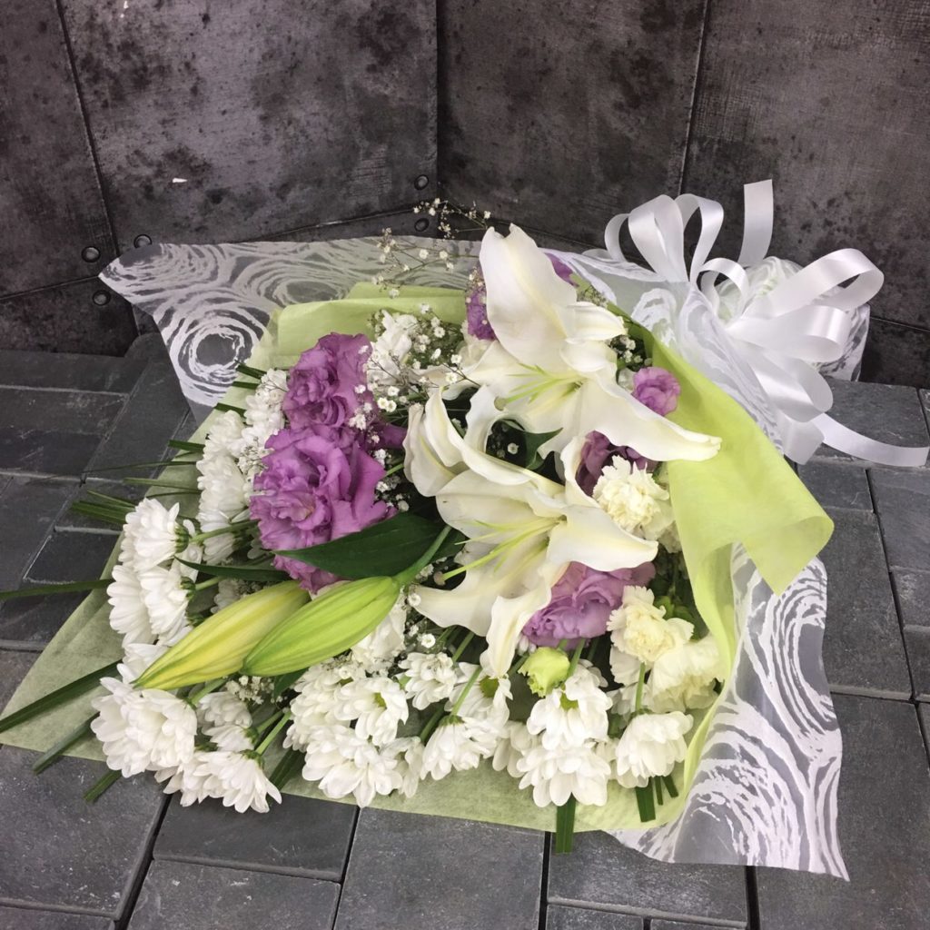 【御供】ユリとカーネーションの花束WPP_60_SP-OS