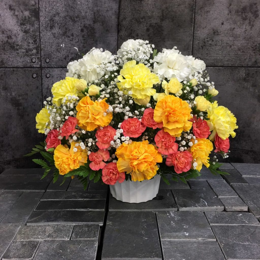 【御供】カーネーションのグラデーションアレンジメントWOR_35_SP-OS