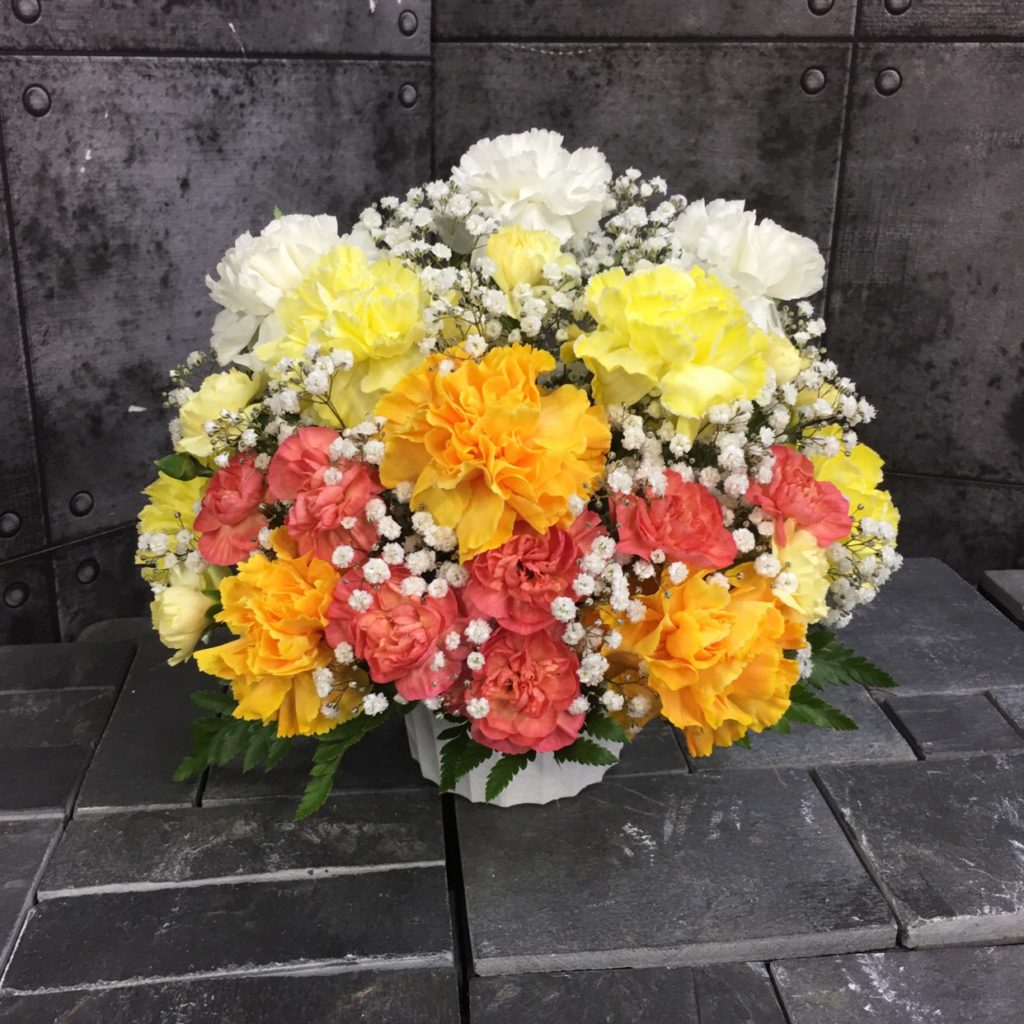 【御供】カーネーションのグラデーションアレンジメントWYOR_25_SP-OS